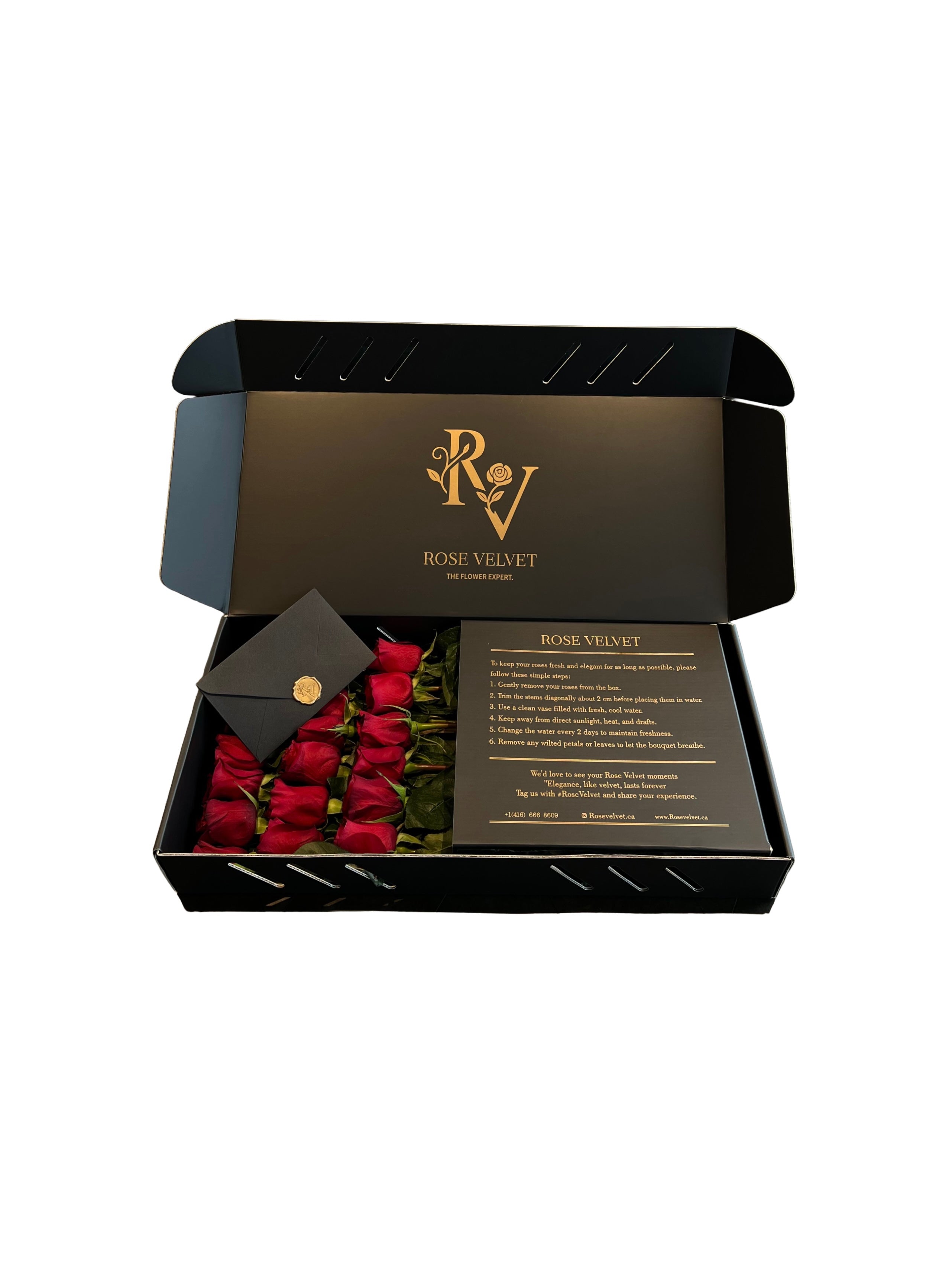 Rose Velvet Signature + Note Card